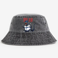 Los Angeles Dodgers Kaiju Tokyo Tiger Baseball Vintage 100% Cotton Bucket Hat