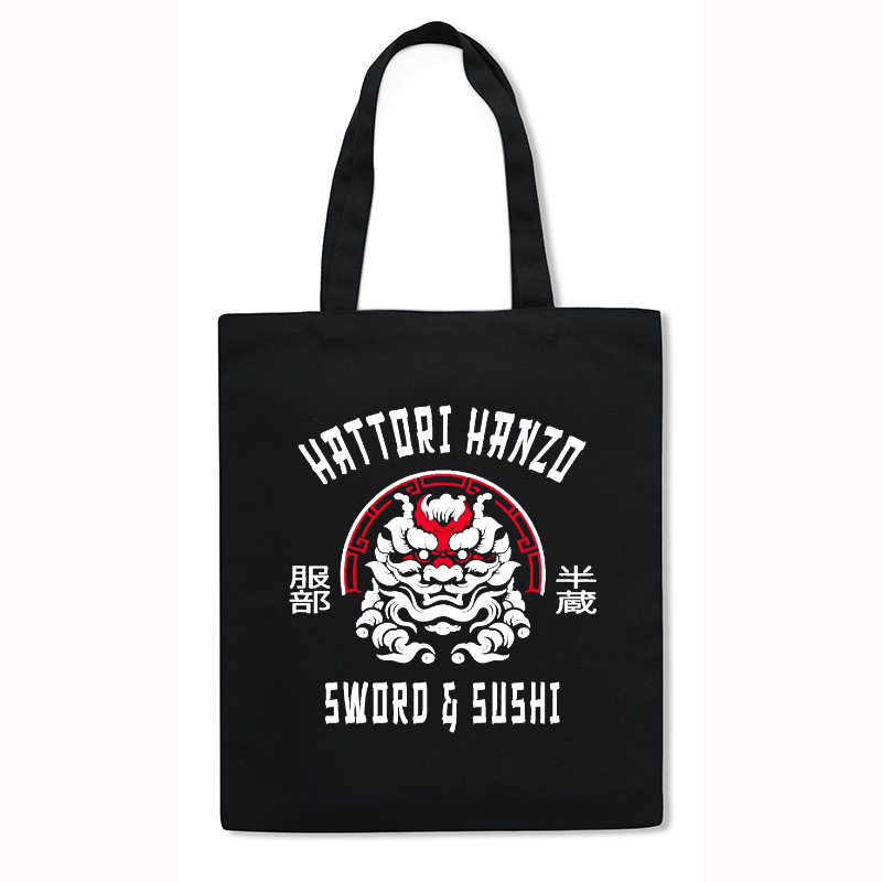 Hattori Hanzo Japanese Style Canvas Tote Bag