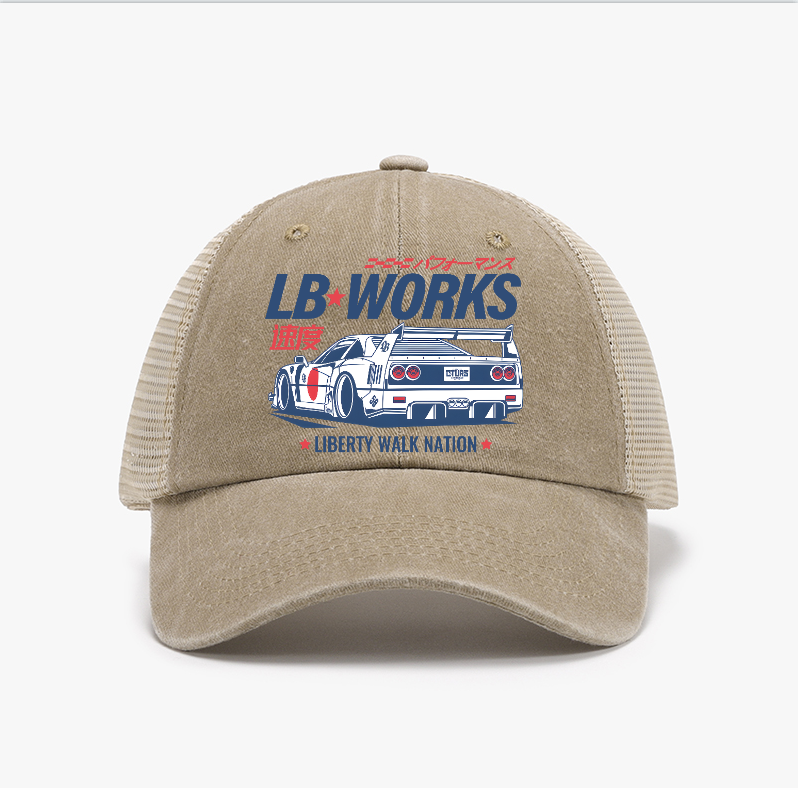 Liberty Walk Nation Vintage Cotton Breathable Hat