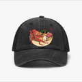 Ramen Octopus Vintage Cotton Breathable Hat