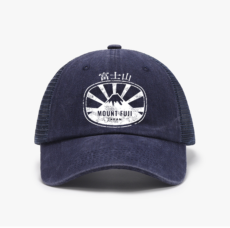 Fuji Mount Vintage Cotton Breathable Hat