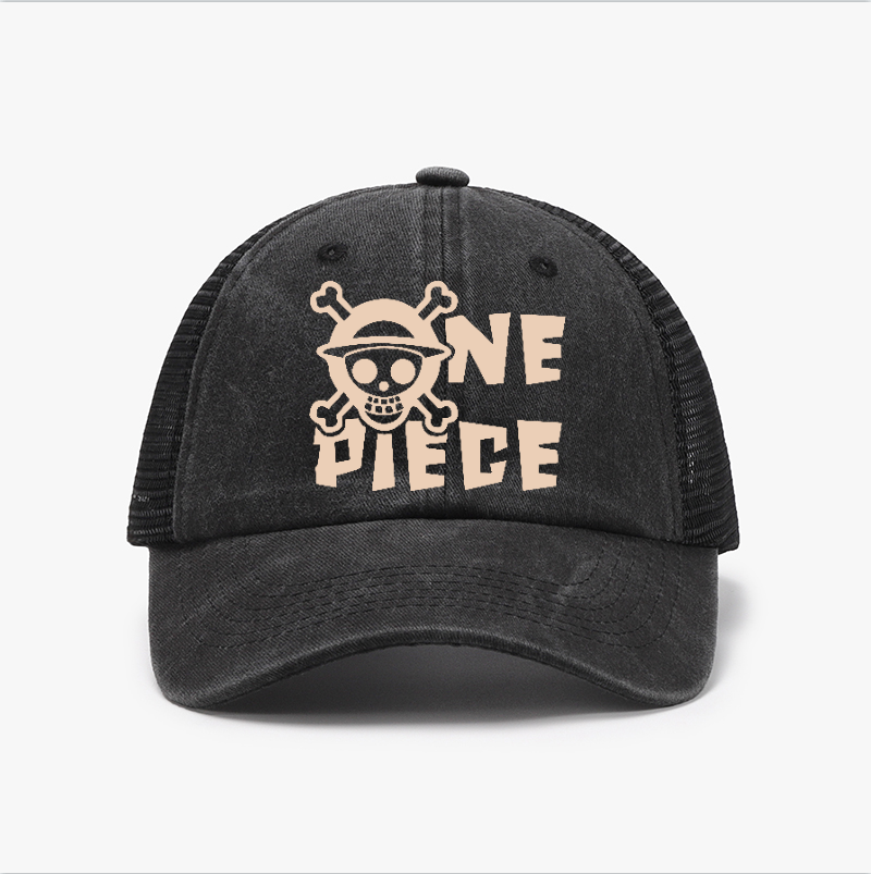 One Piece Luffy Vintage Cotton Breathable Hat
