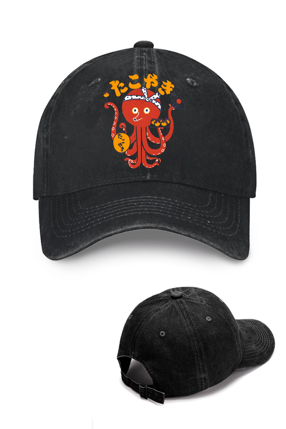 Takoyaki Vintage Cotton Cap