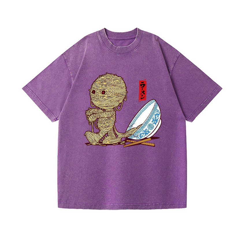 Ramen Yummy Vintage Wash Japanese Design T-Shirt