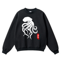 Octopus Vintage Cotton Blend Crewneck Sweatshirt
