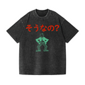 Is That So? Vintage Wash Japanese Design T-Shirt