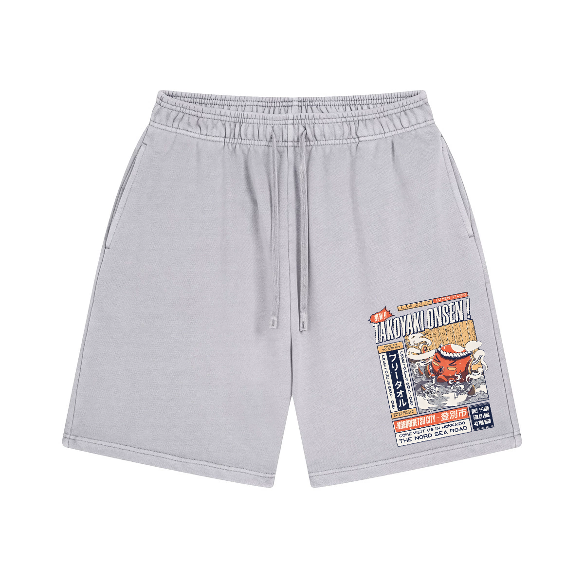 Octopus Vintage Pure Thick Cotton Shorts
