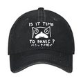 Panic Cat Vintage Cotton Cap