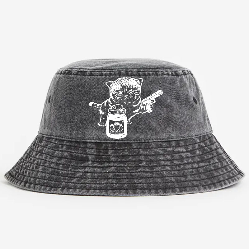Strawberry Jams Vintage 100% Cotton Bucket Hat