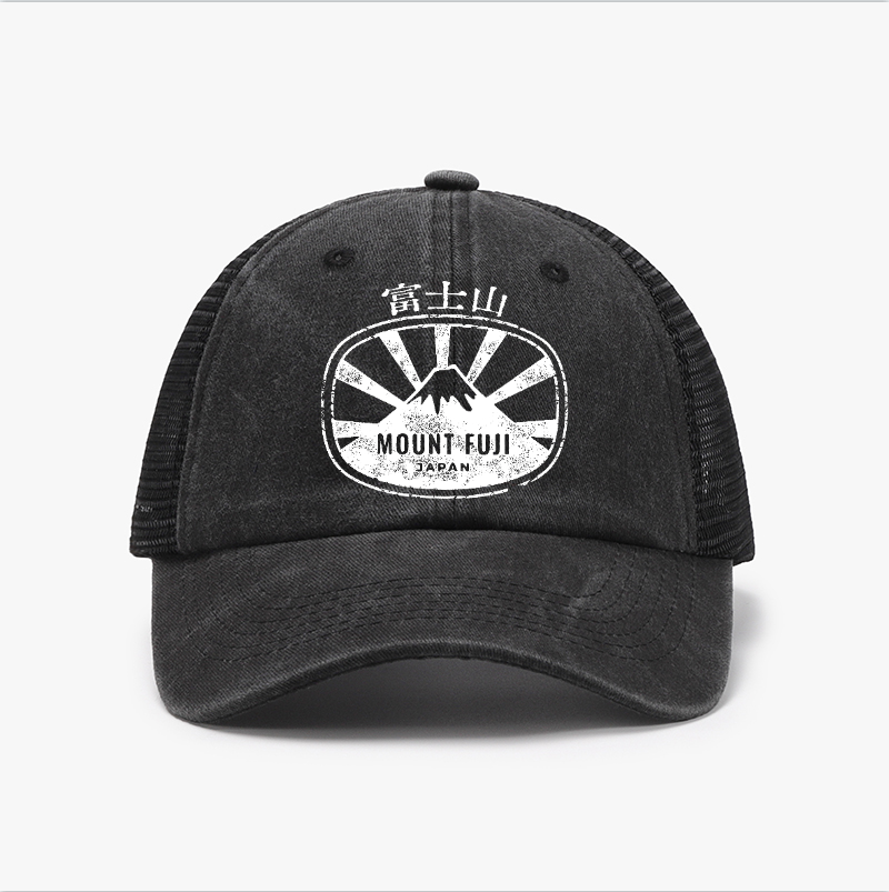 Fuji Mount Vintage Cotton Breathable Hat