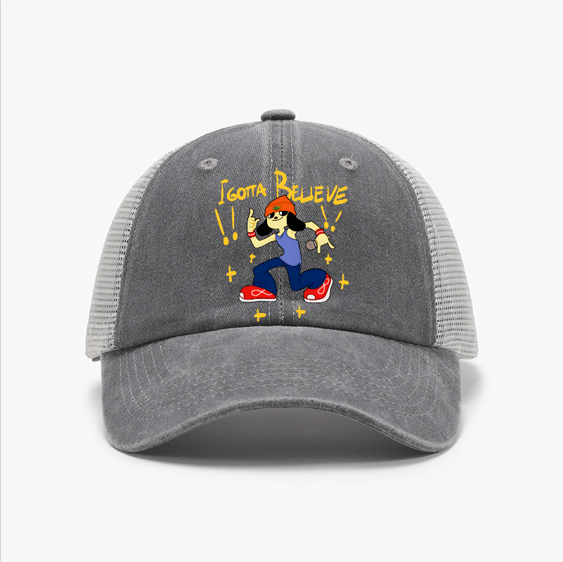 PaRappa the Rapper Vintage Cotton Breathable Hat