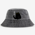 Lucky Cat Vintage 100% Cotton Bucket Hat