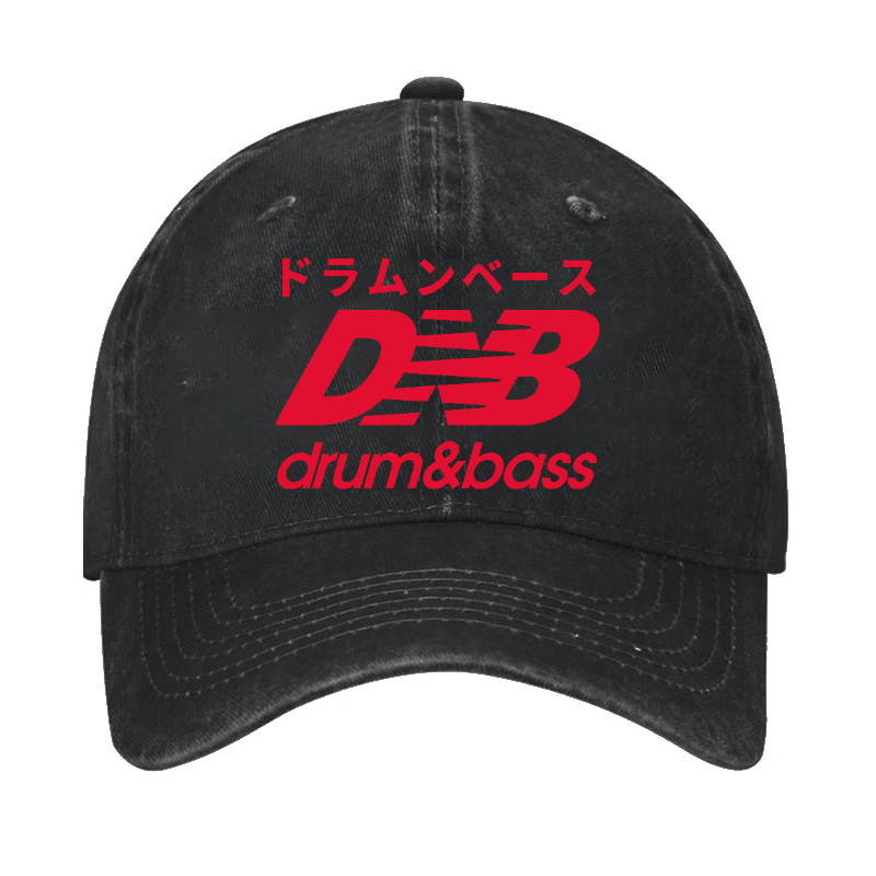 Drum and Bass Vintage Cotton Cap