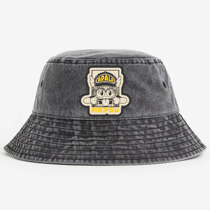 Arale Anime Vintage 100% Cotton Bucket Hat