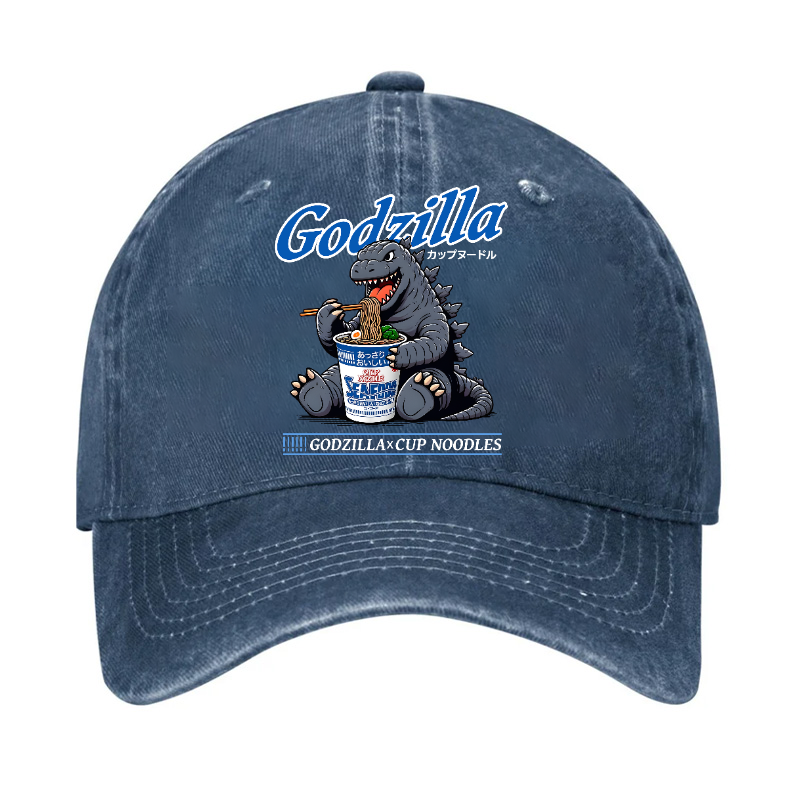 Kaiju Ramen Cup Noodle Vintage Cotton Hat
