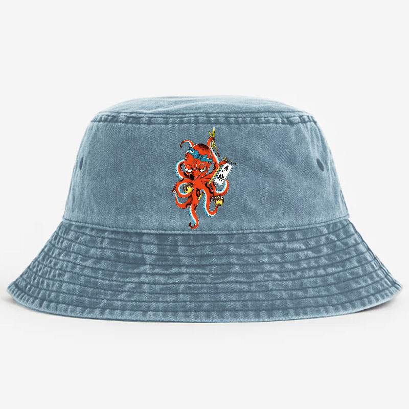 Osaka Takoyaki Vintage 100% Cotton Bucket Hat