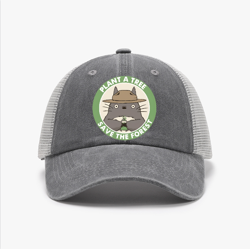 Ghibli Totoro Vintage Cotton Breathable Hat