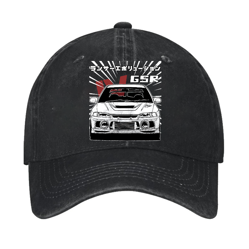GSR Car Vintage Cotton Cap
