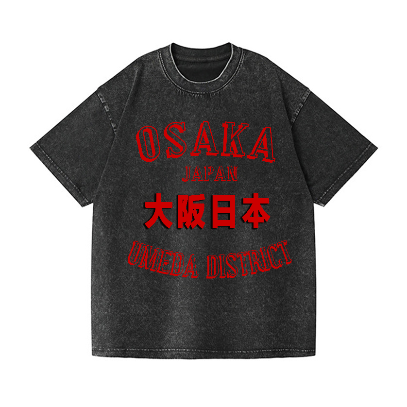 Osaka Vintage Wash Japanese Design T-Shirt