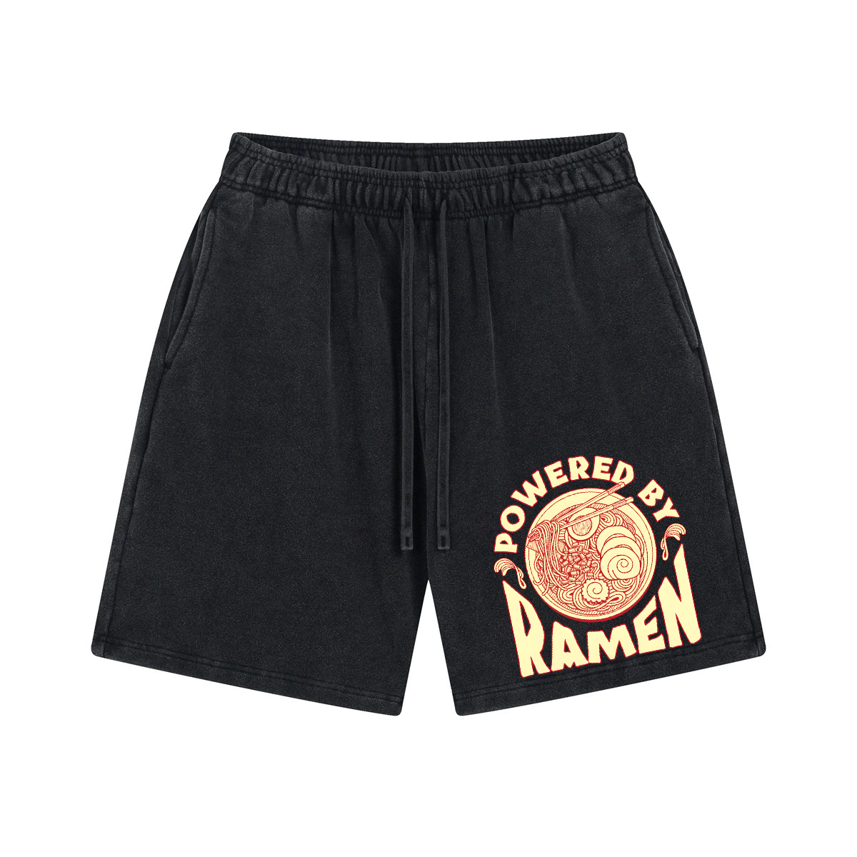 Ramen Vintage Pure Thick Cotton Shorts