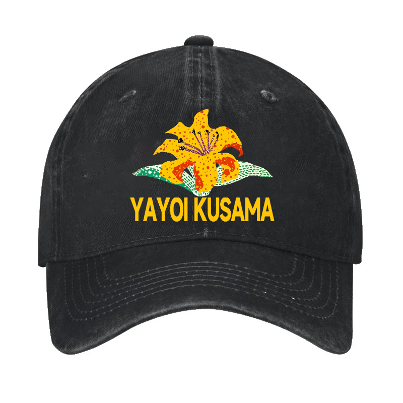 Yayoi Kusama Flower Vintage Cotton Cap