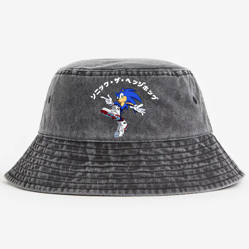 Sonic Vintage 100% Cotton Bucket Hat