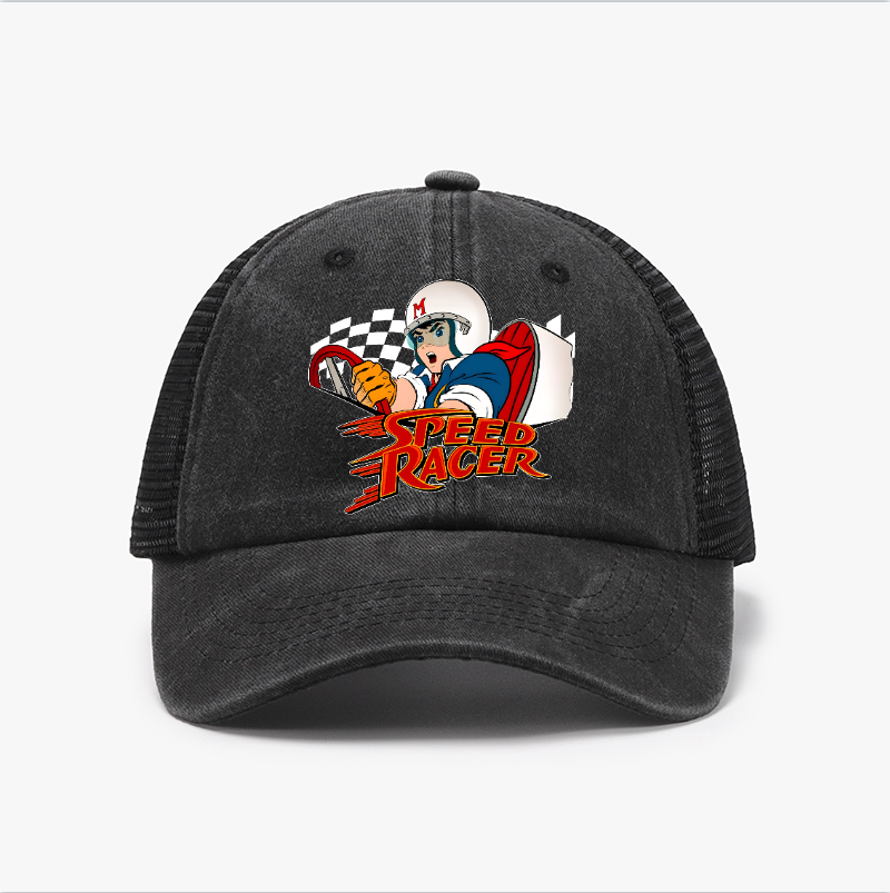 Speed Racer Vintage Cotton Breathable Hat