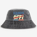 Hands Off! Vintage 100% Cotton Bucket Hat