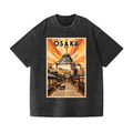 Osaka Vintage Wash Japanese Design T-Shirt