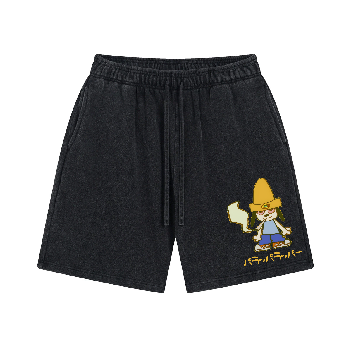PaRappa the Rapper Vintage Pure Thick Cotton Shorts
