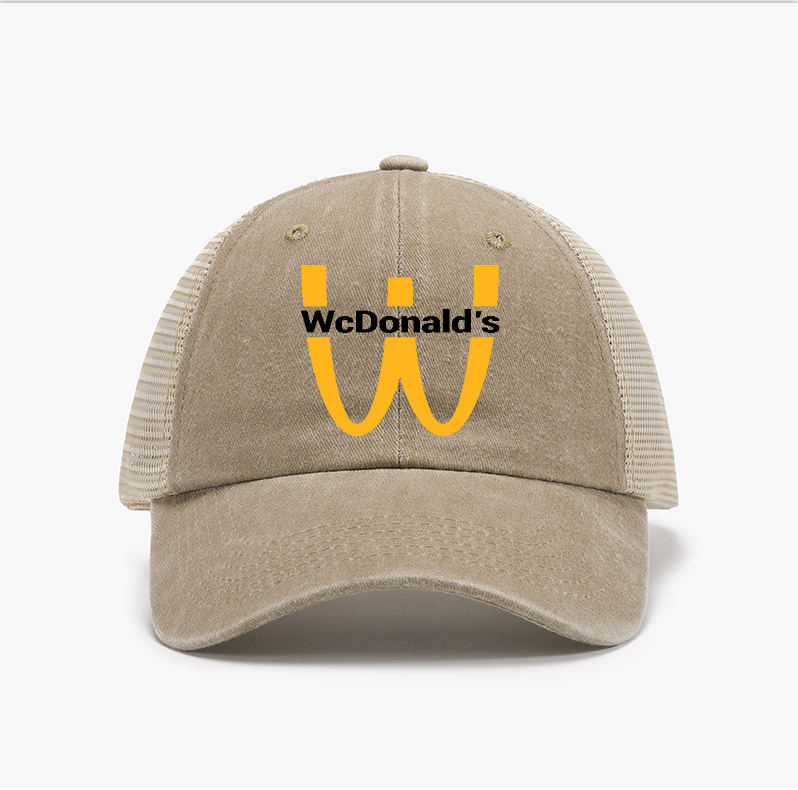 WcDonald's Vintage Cotton Breathable Hat