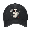Cat Tattoo Vintage Cotton Cap