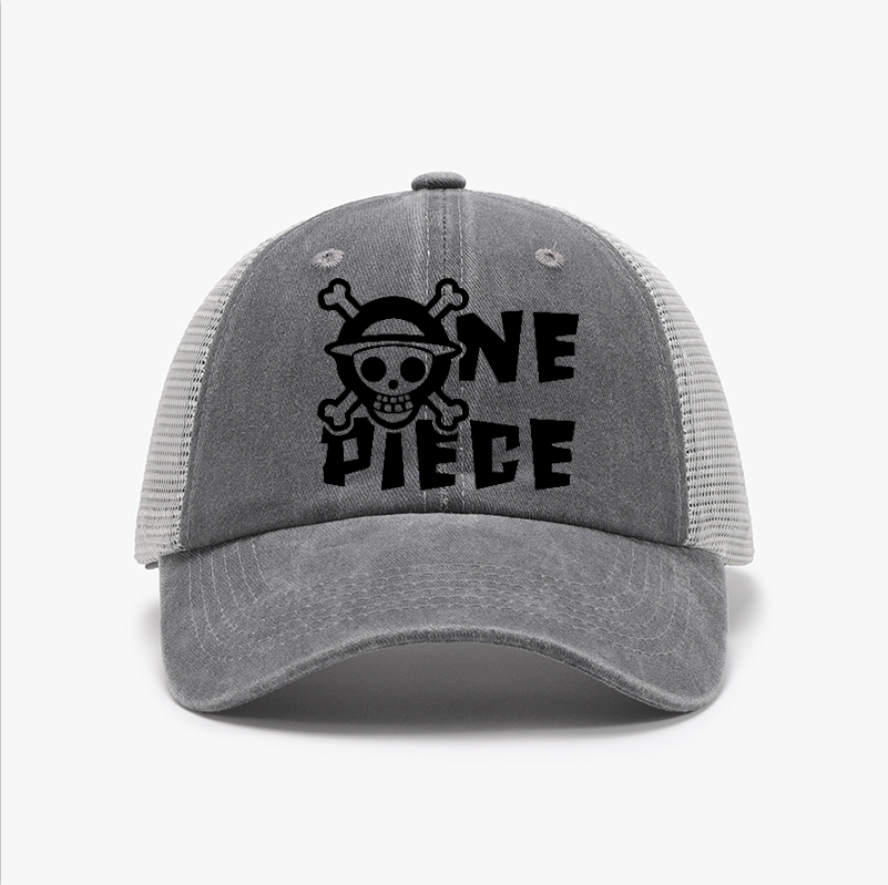 One Piece Luffy Vintage Cotton Breathable Hat