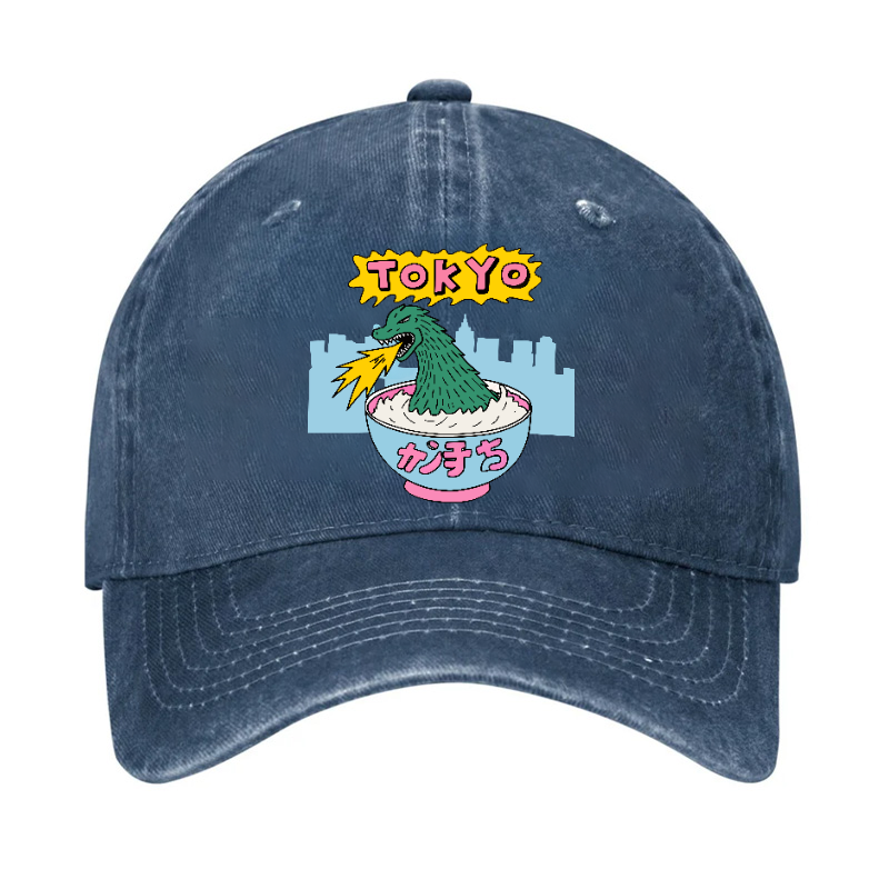 Tokyo Kaiju Vintage Cotton Hat