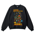Yayoi Kusama Cat Vintage Cotton Blend Crewneck Sweatshirt