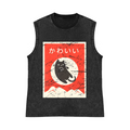 Pure Cotton Wash-Dyed Sleeveless Tank Top