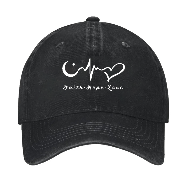Faith Hope Love Vintage Cotton Cap