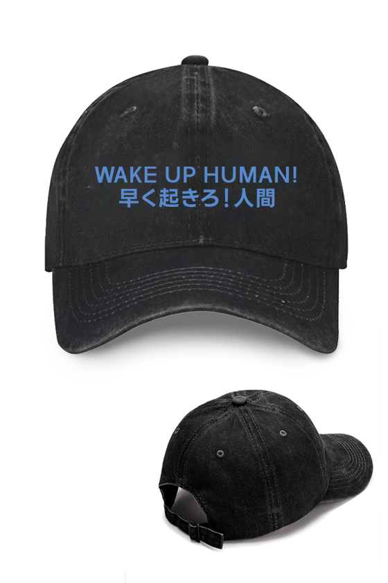 Make Up Human Vintage Cotton Cap
