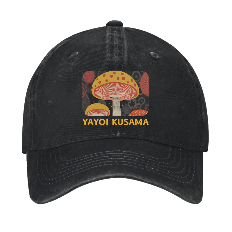 Yayoi Kusama Mushroom Vintage Cotton Cap
