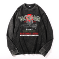 Tachibana Aircraft Vintage Cotton Wash Long-sleeve T-shirt