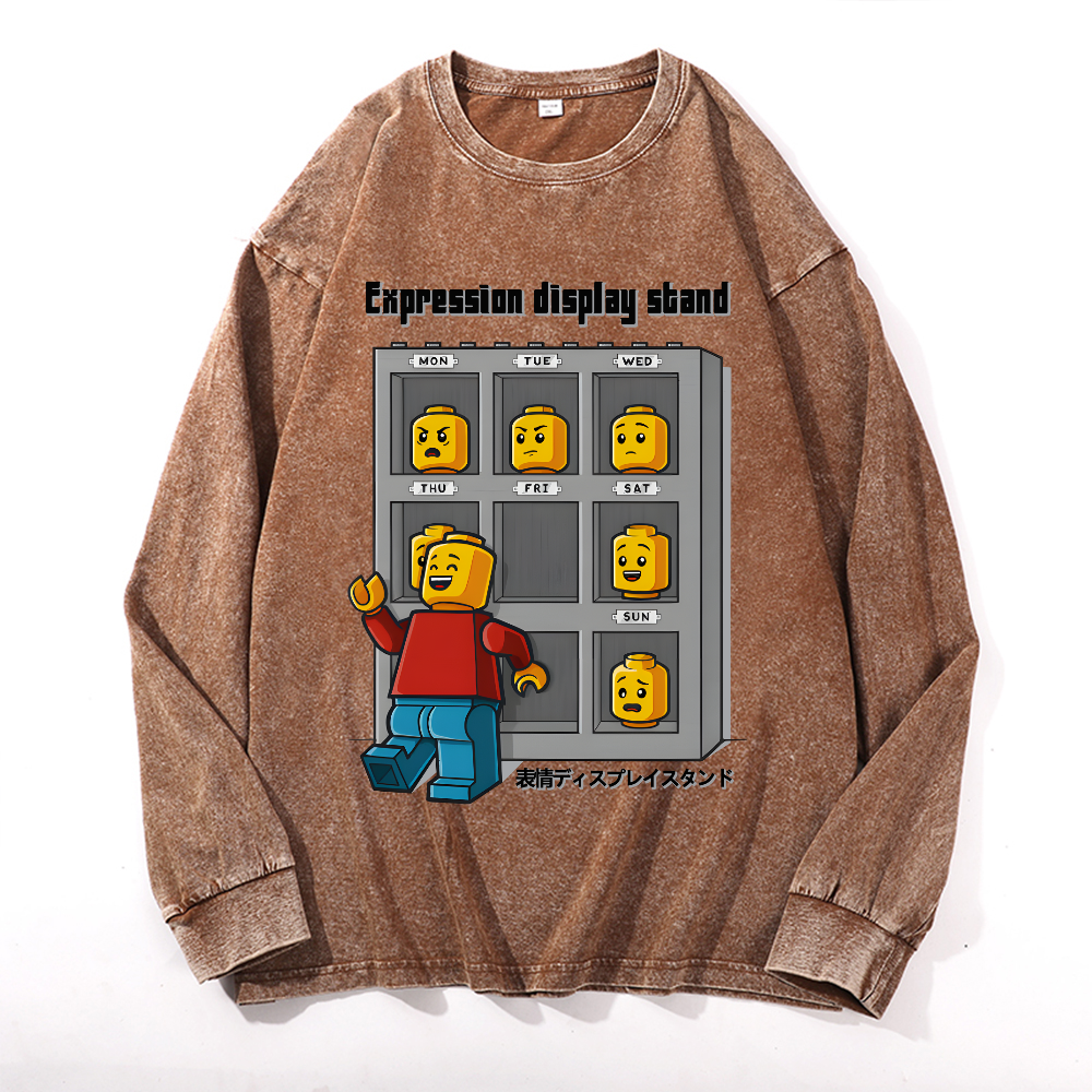 Lego Vintage Cotton Wash Long-sleeve T-shirt