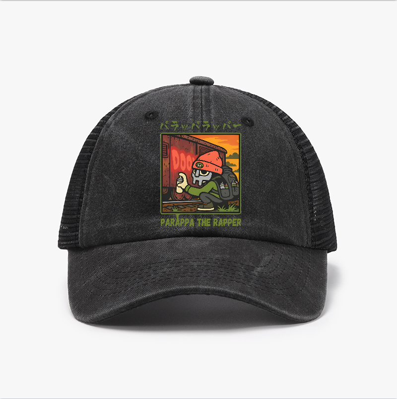 PaRappa the Rapper MF Doom Vintage Cotton Breathable Hat