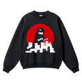 Kaiju Vintage Cotton Blend Crewneck Sweatshirt