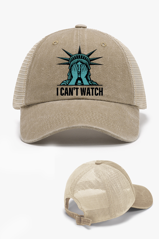 Statue of Liberty Vintage Cotton Breathable Hat