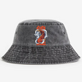 Fish Vintage 100% Cotton Bucket Hat