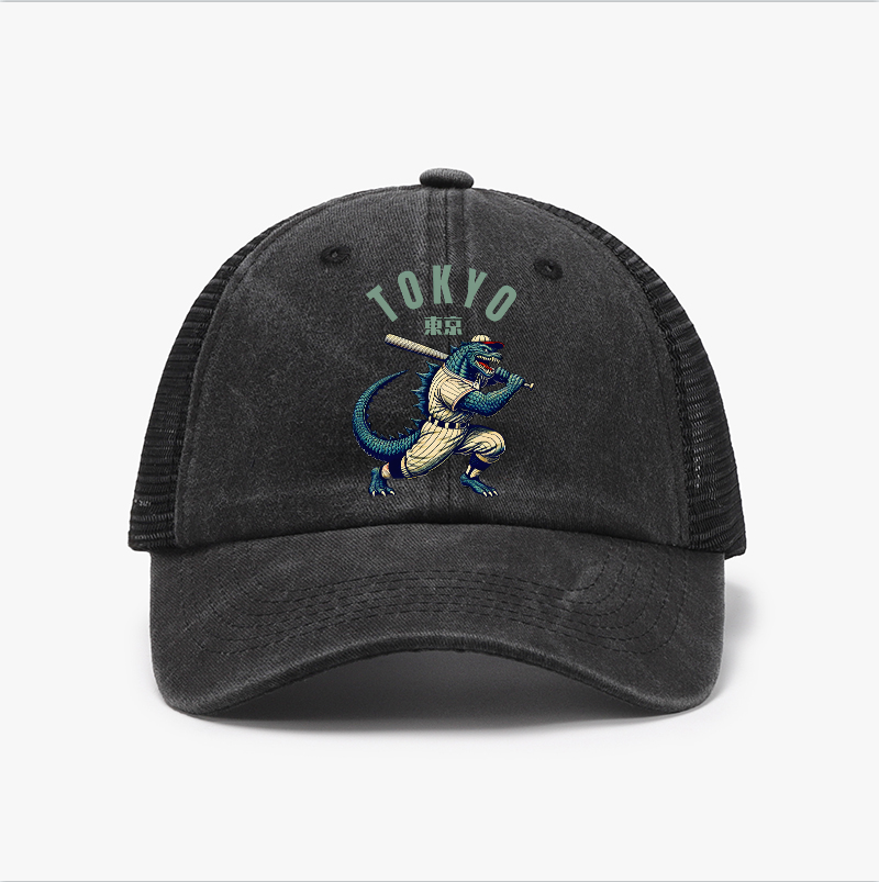 Tokyo Kaiju Vintage Cotton Breathable Hat