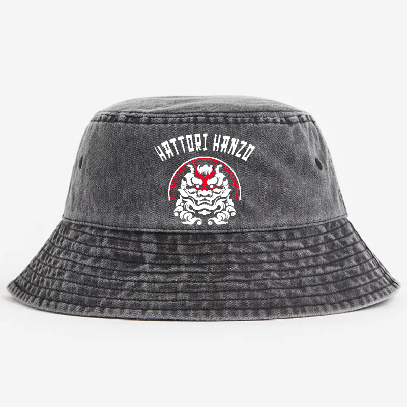 Hattori Hanzo Vintage 100% Cotton Bucket Hat