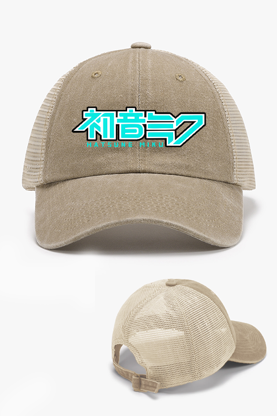 Hatsune Miku Vintage Cotton Breathable Hat