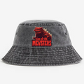 Catzilla Cat Kaiju Vintage 100% Cotton Bucket Hat