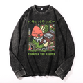 PaRappa the Rapper Vintage Cotton Wash Long-sleeve T-shirt